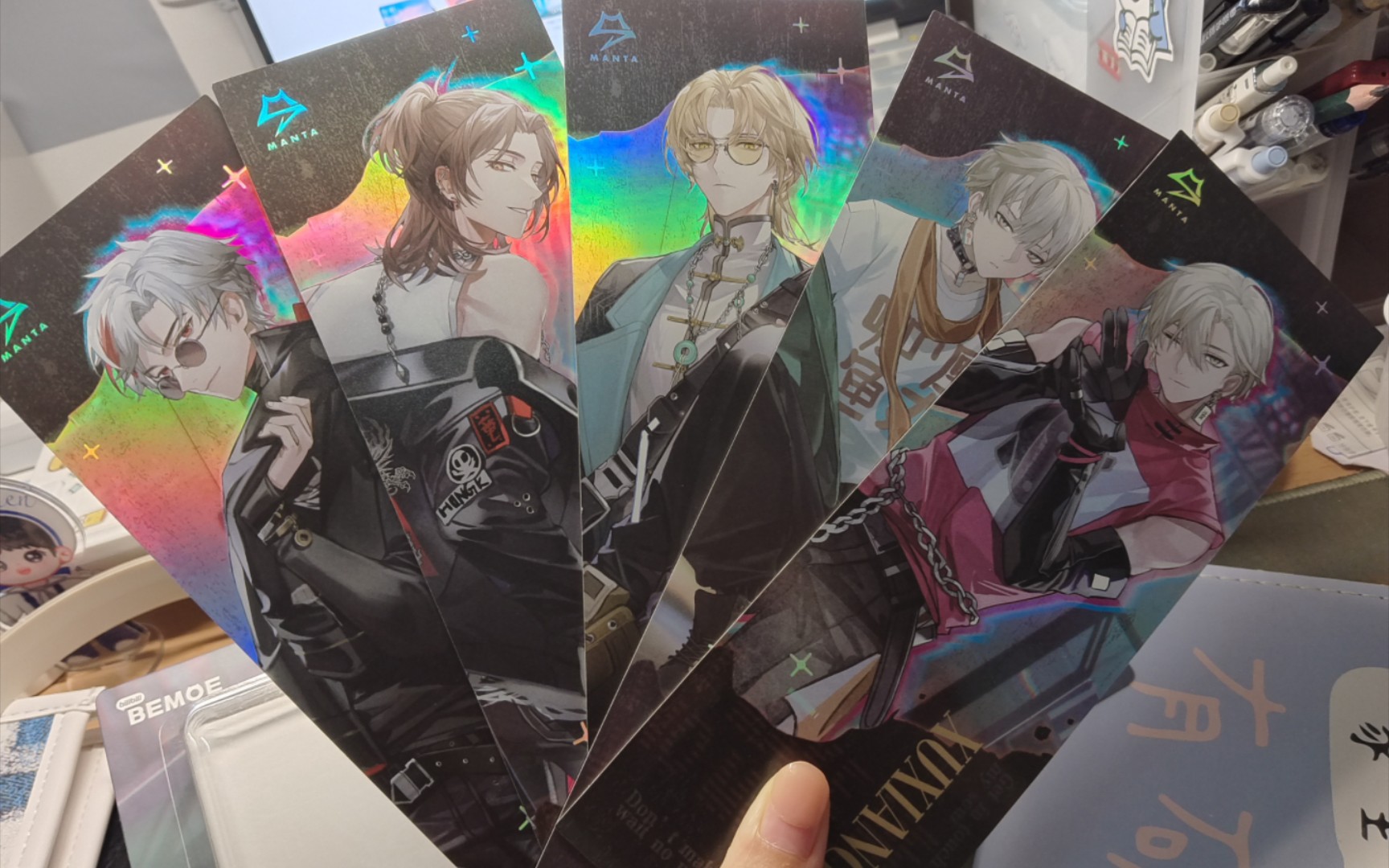 开箱|manta《溺火》系列镭射票!