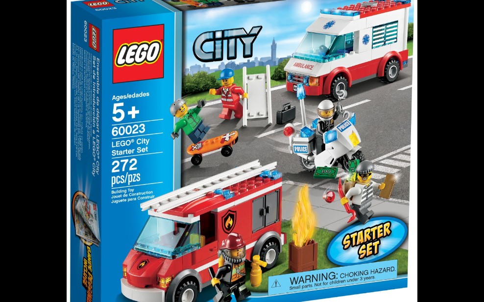 乐高城市60023城市入门套装速组评测