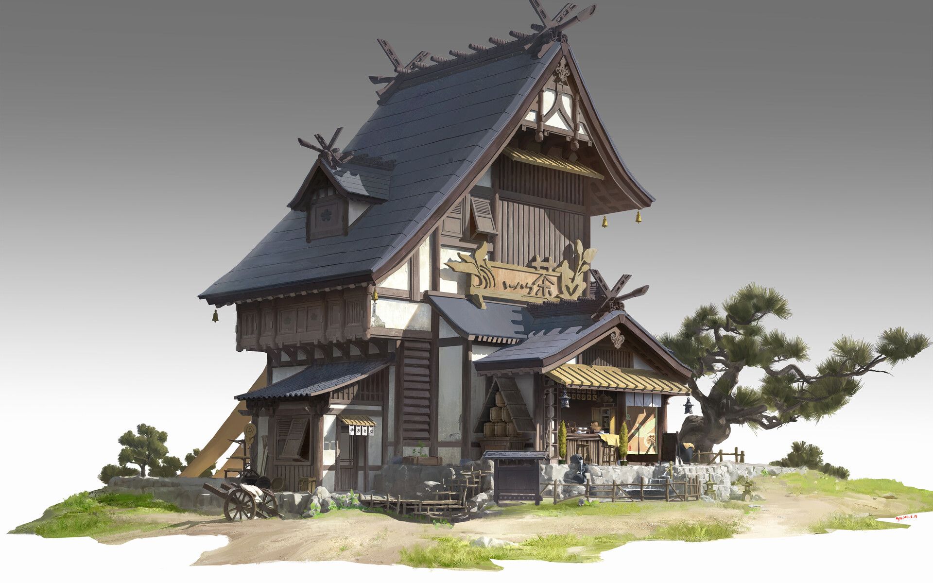 3dmax场景建模小房子--从零基础到精通的建模课程