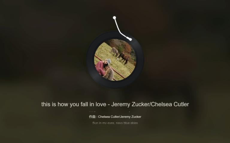 [图]this is how you fall in love-Jeremy Zucker/Chelsea Cutler