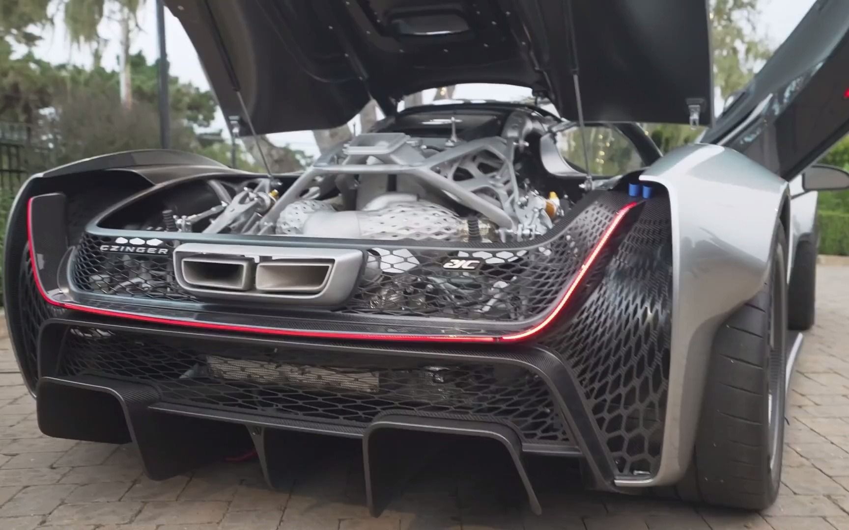 中英字幕 | czinger 3d打印 1300匹马力超级跑车 | 曼尼·霍什宾vlog