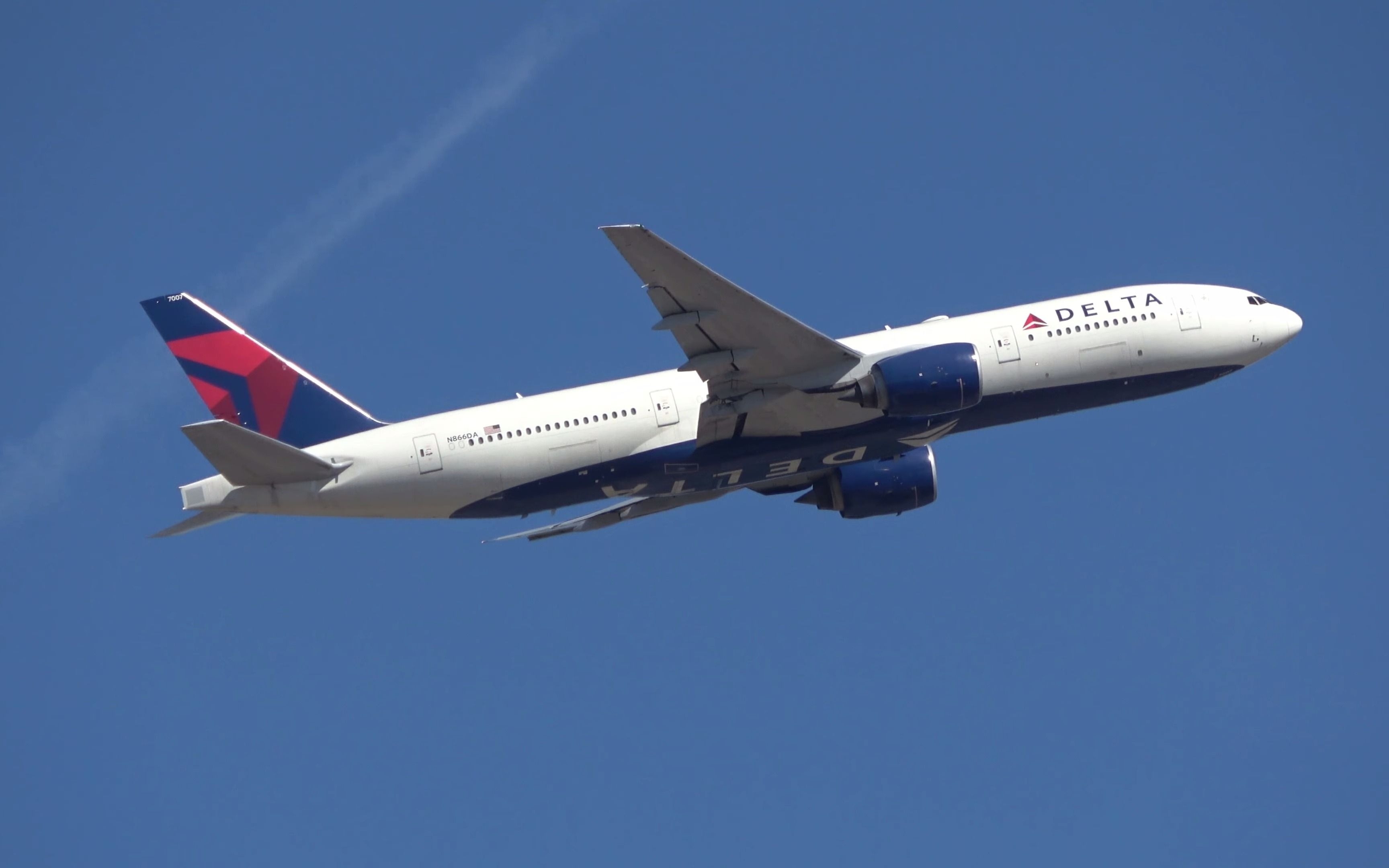 达美777-200起降|法兰克福机场|4k_哔哩哔哩 (゜-゜)つロ 干杯~-bili