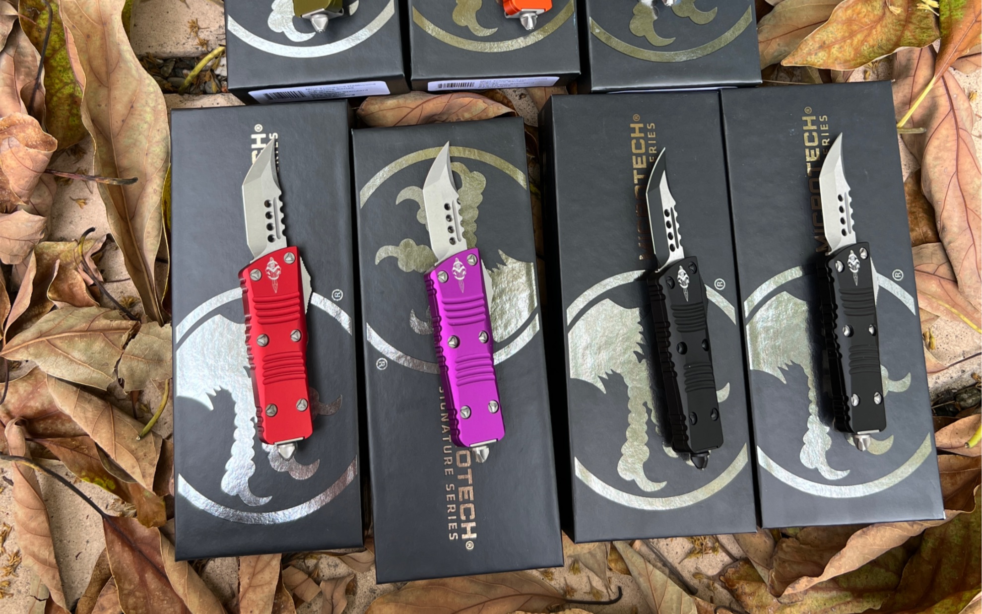 迷你龙 地狱犬 microtech 水果刀