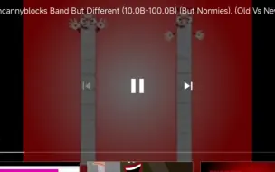 Download Video: Uncannyblocks Band Different（10B-100B）（But Normies）（Old VS New）