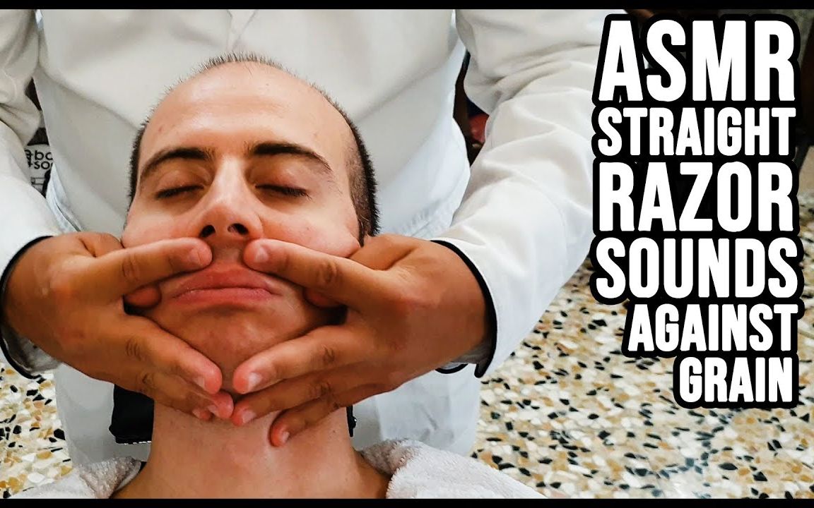 吴克意大利老式理发店第二次刮脸剃须