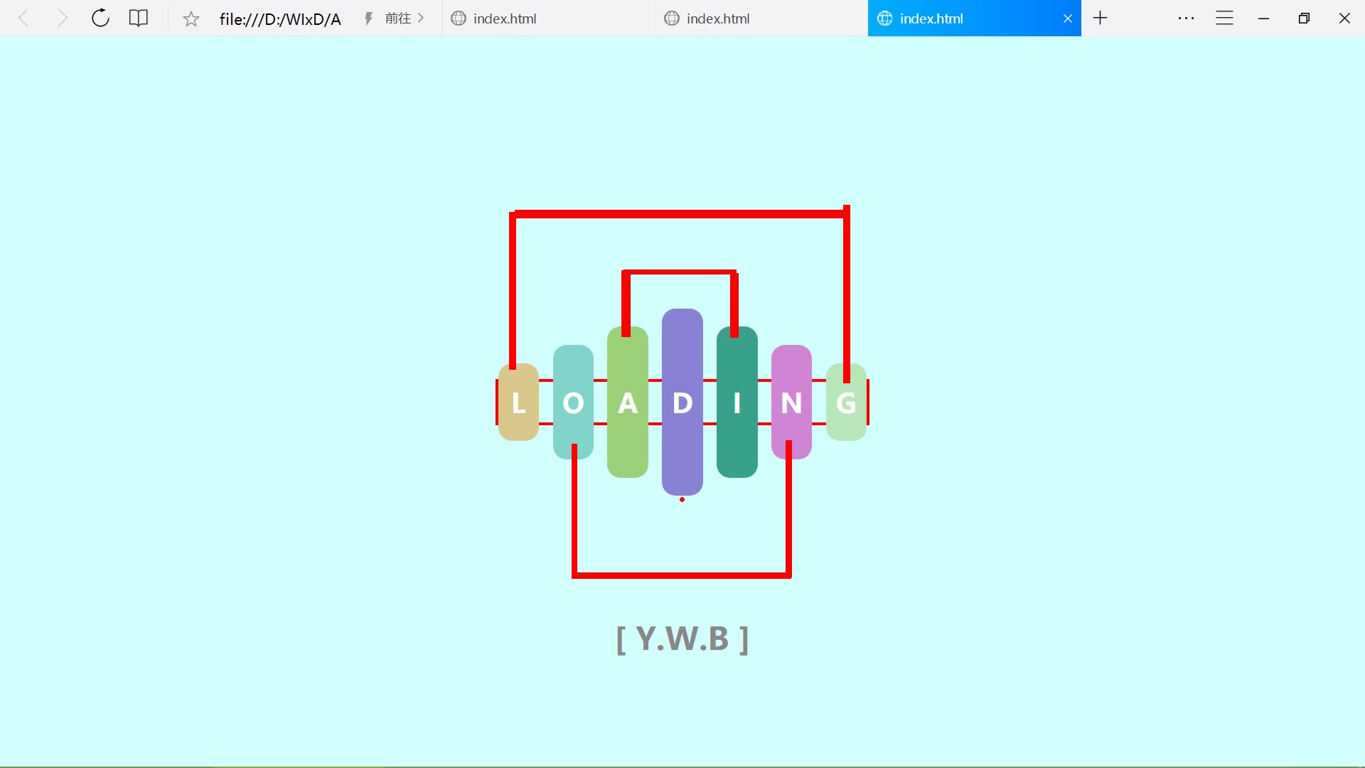 Web交互设计:A006延时动画打造CSS柱状波浪哔哩哔哩bilibili