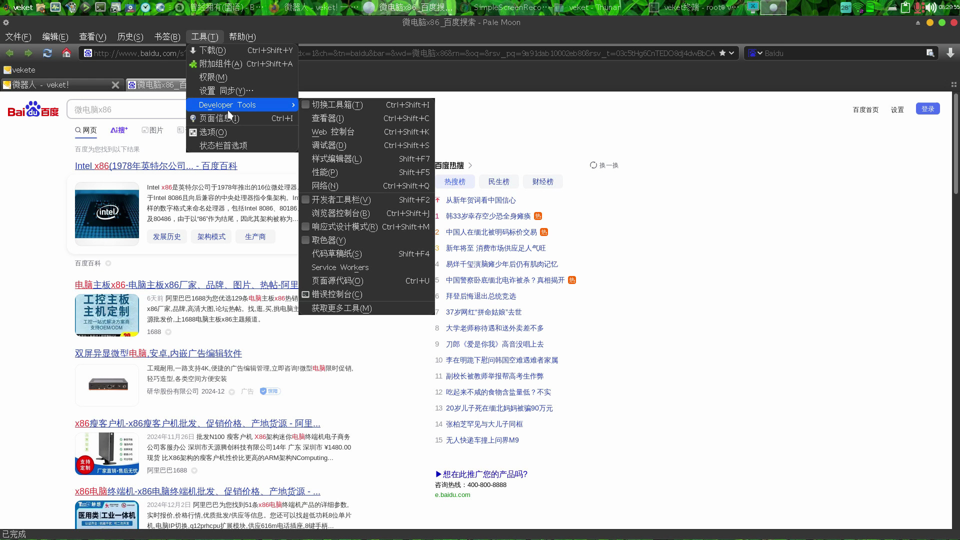 基于Firefox火狐编译优化而成的浏览器palemoon苍月浏览器更新版哔哩哔哩bilibili