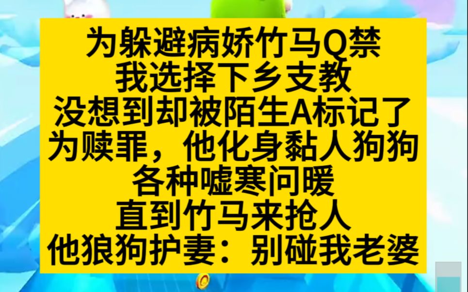 【原耽推文】为躲避病娇竹马,我选择下乡,却被陌生A给标记了!哔哩哔哩bilibili