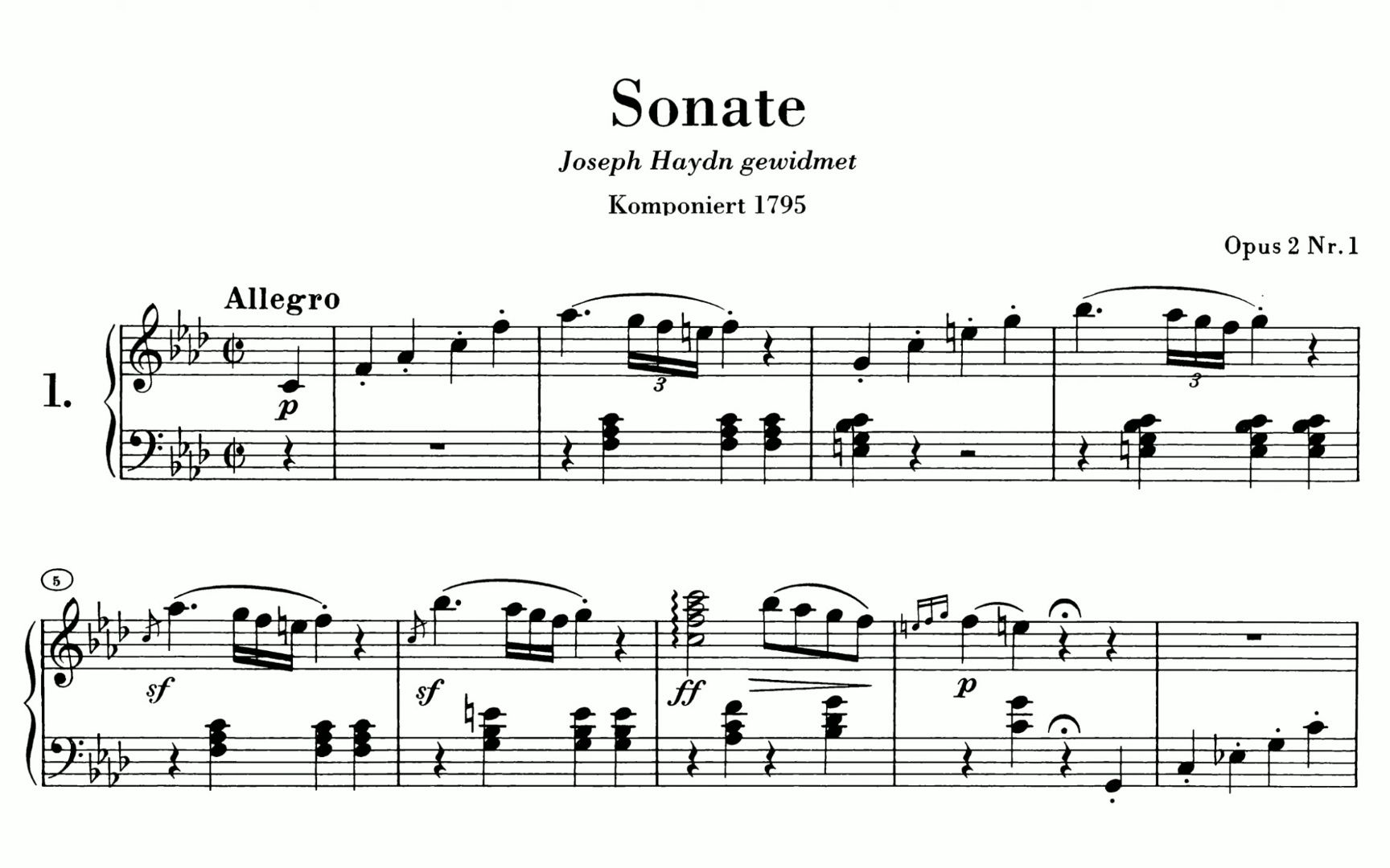 [图]（曲谱同步）贝多芬：钢琴奏鸣曲全集〔威廉.肯普夫〕