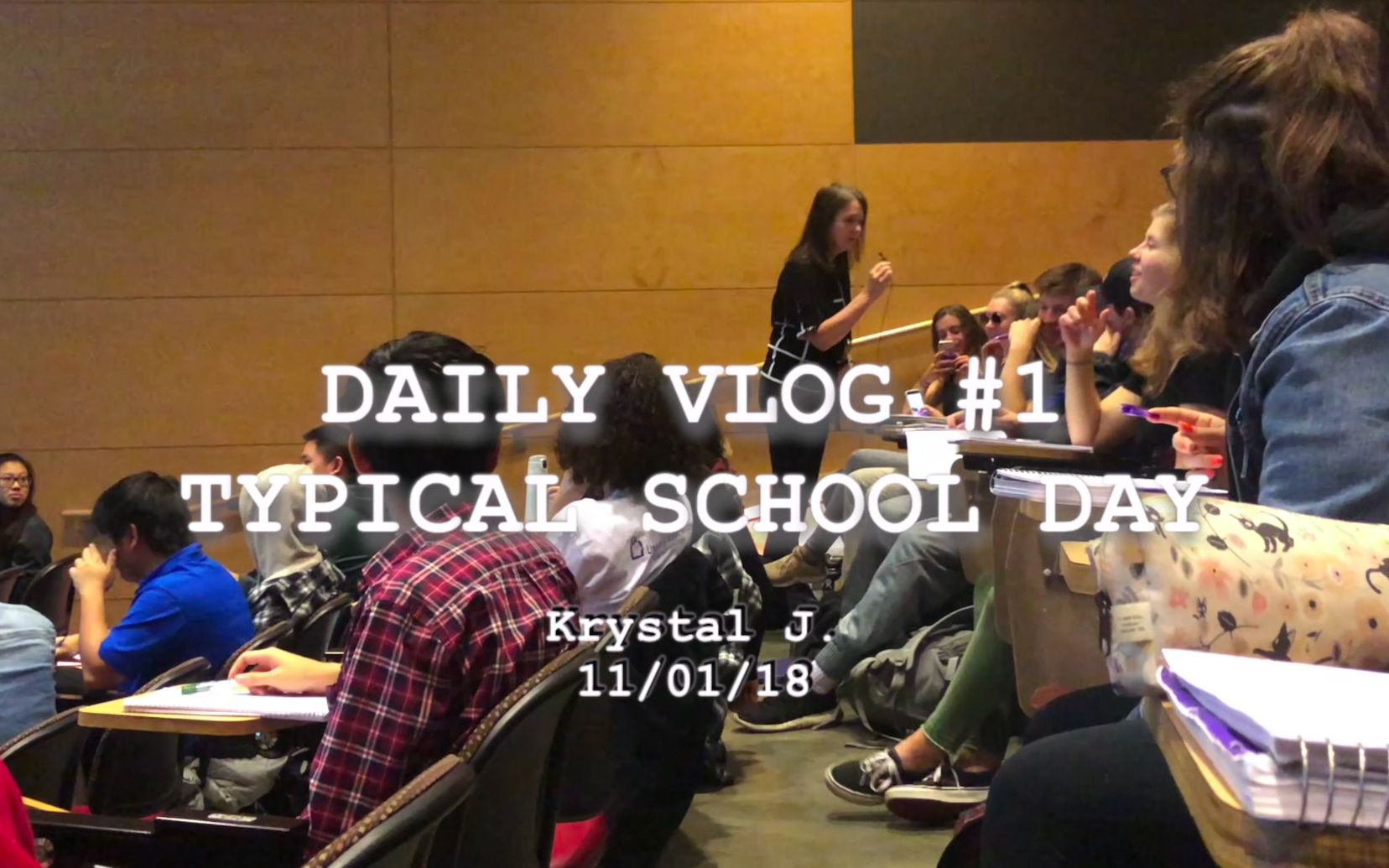 [图]Vlog #1 Typical School Day