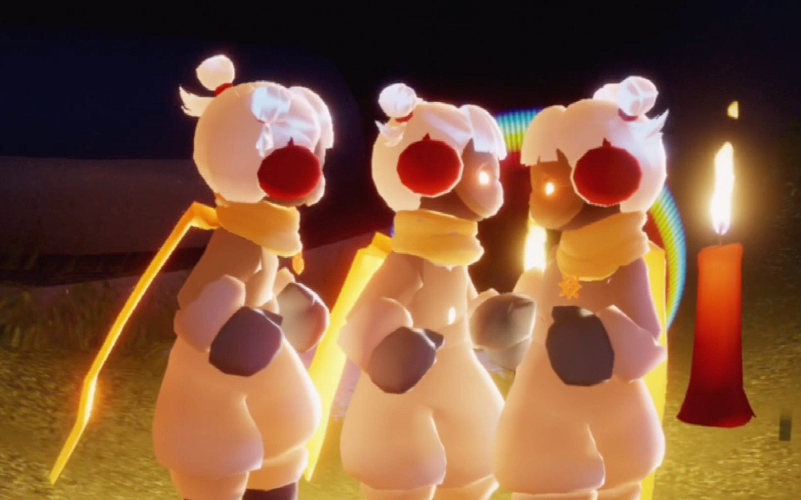 光遇》进来看丸子激情扭屁屁