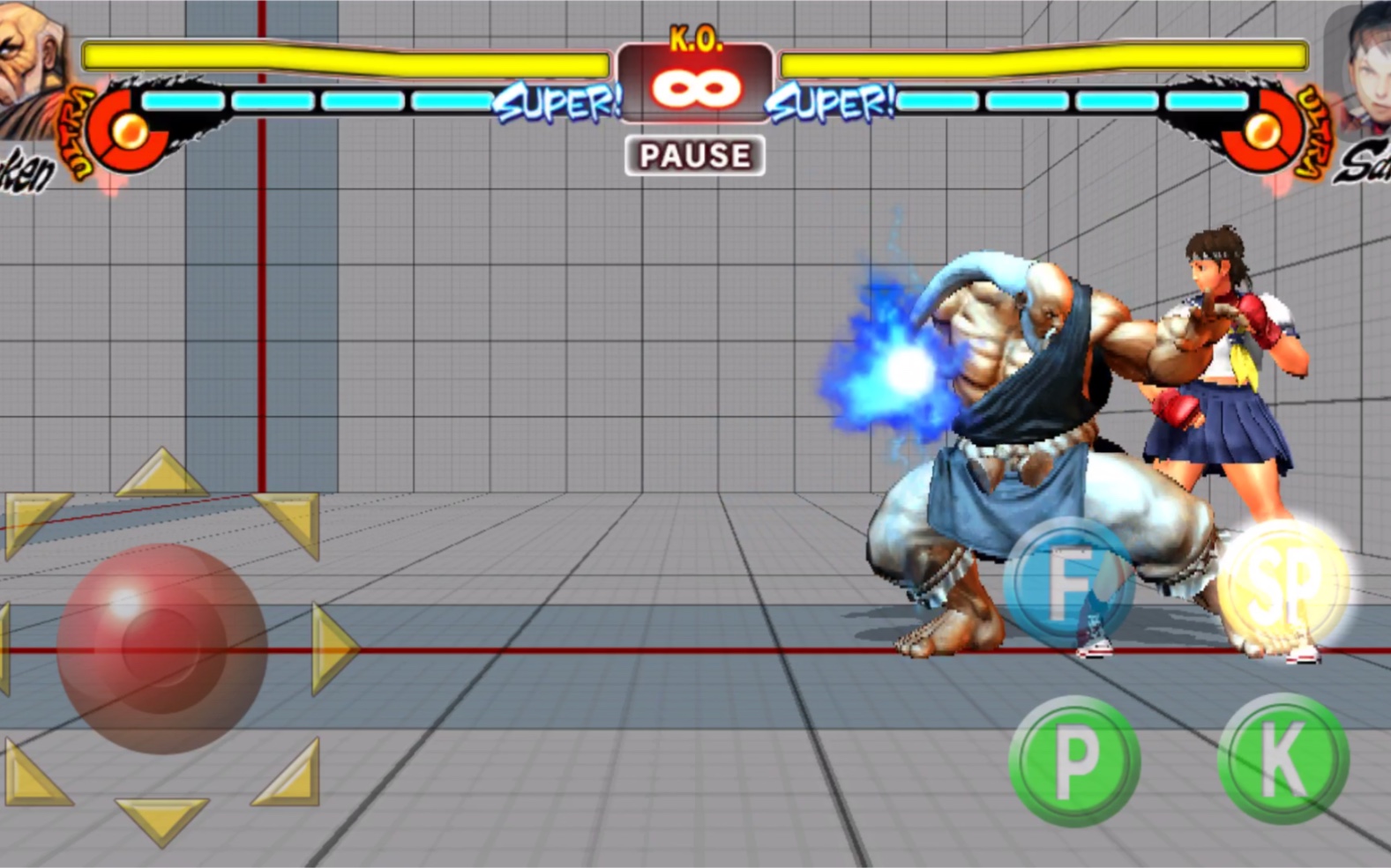 街霸4冠军版 钢拳31hit极限连段(不uc)