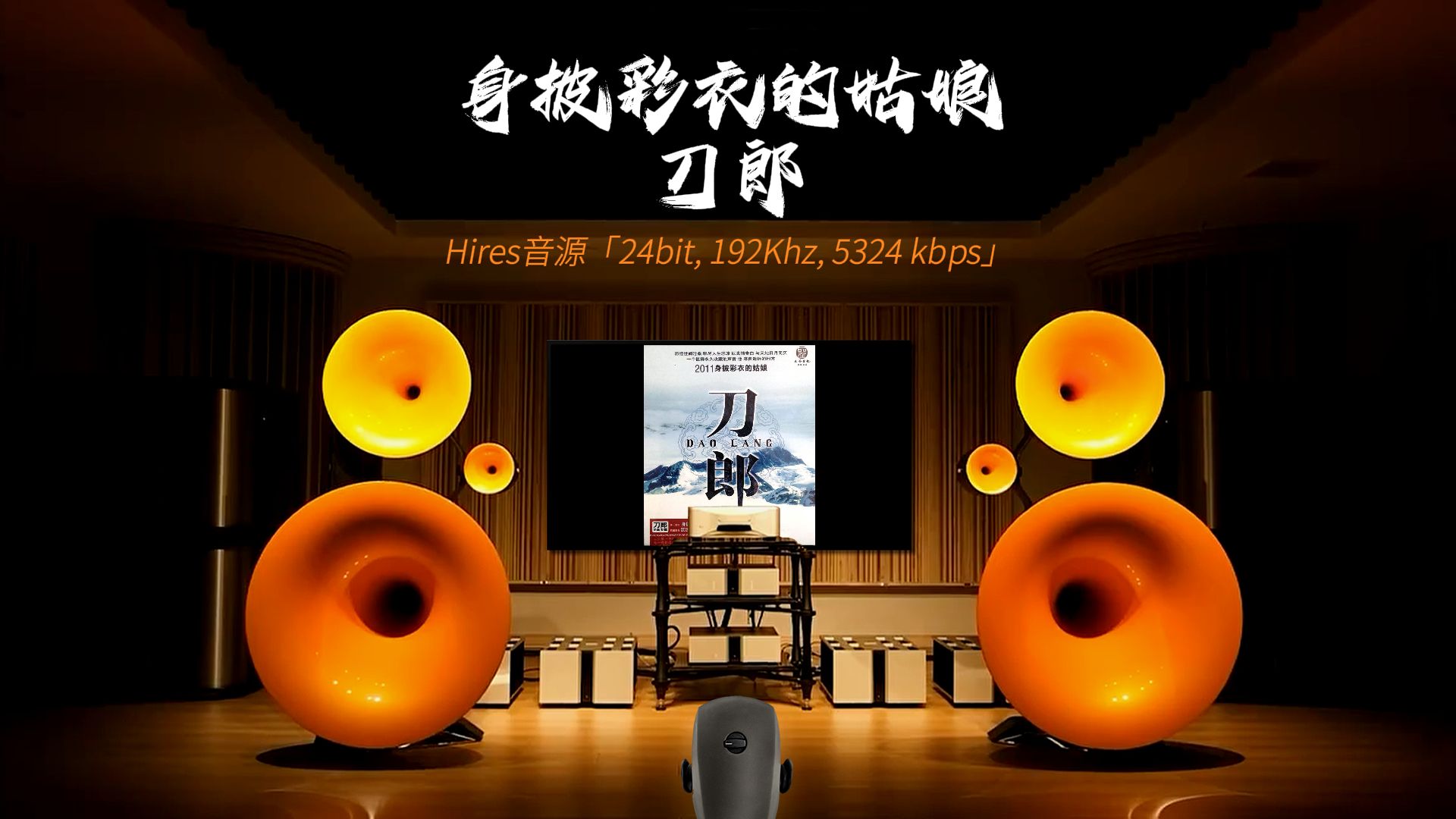 百万级装备试听高解析《身披彩衣的姑娘》刀郎[hires音源]