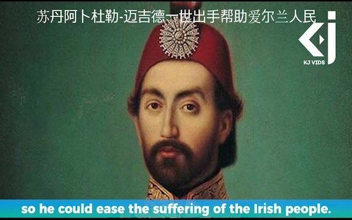 为何爱尔兰城市市徽上出现伊斯兰的符号?救助爱尔兰饥民的罗马皇帝阿卜杜勒迈吉德一世【罗马美德】哔哩哔哩bilibili