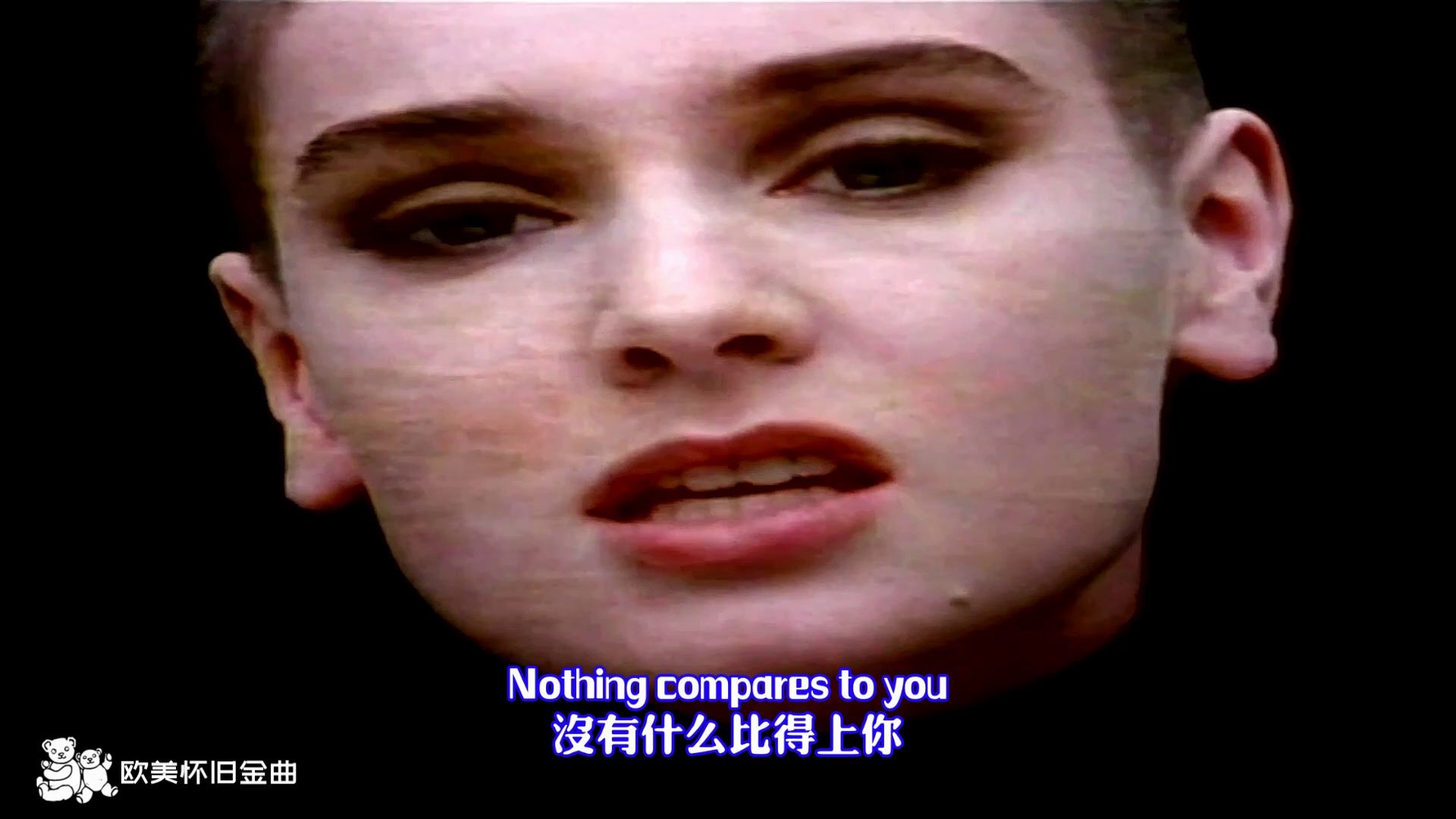 [图]Sinead O'Connor - Nothing Compares 2U【中英字幕】