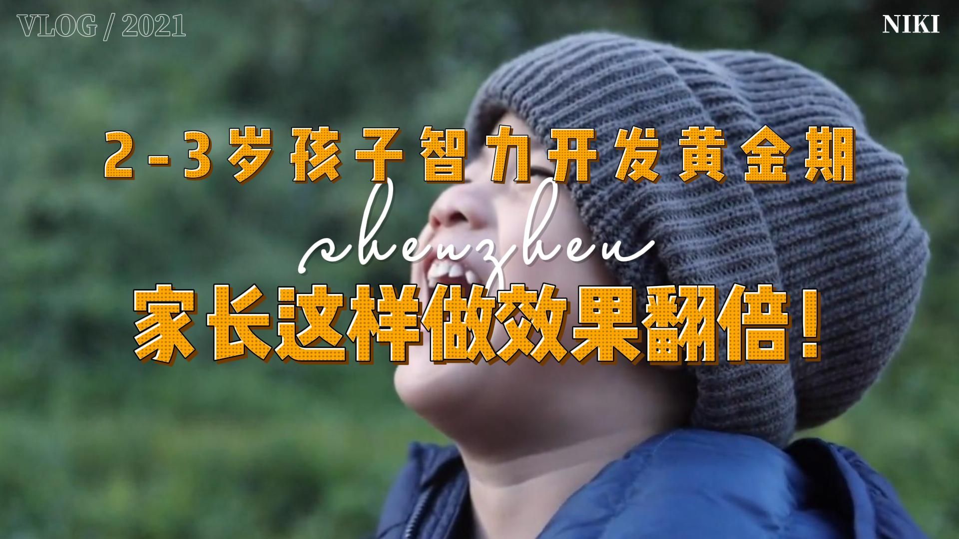 2-3岁孩子智力开发黄金期,家长这样做效果翻倍!