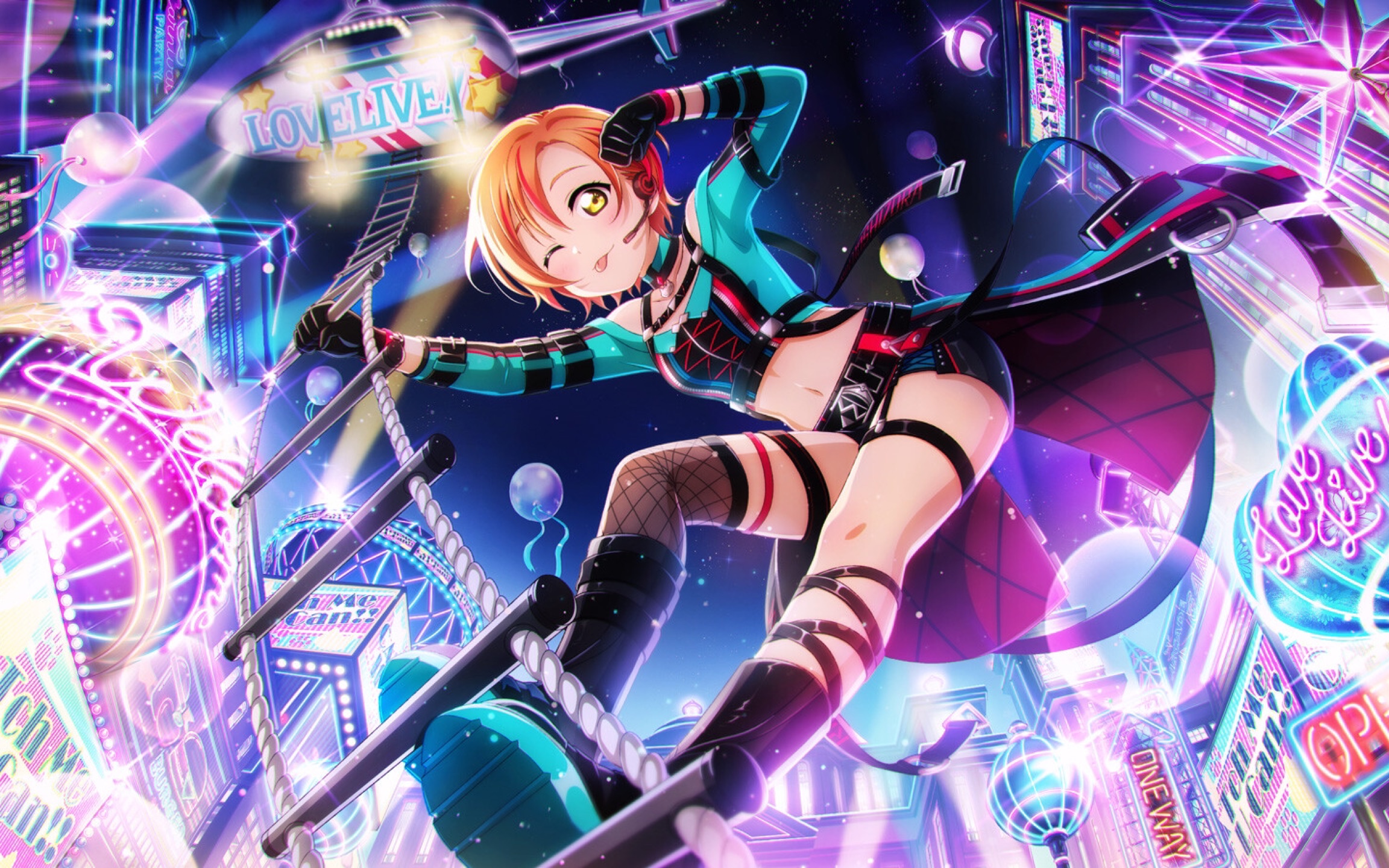 【llas mv】星空凛 fes限定ホシゾラ大逃走ur鉴赏