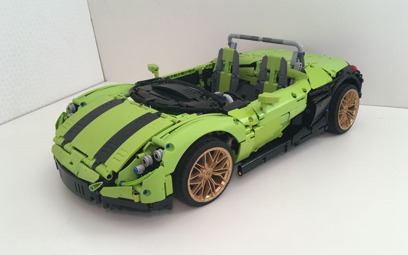 42115 c模式 雷诺 敞篷版 lego乐高 technic科技/机械 moc