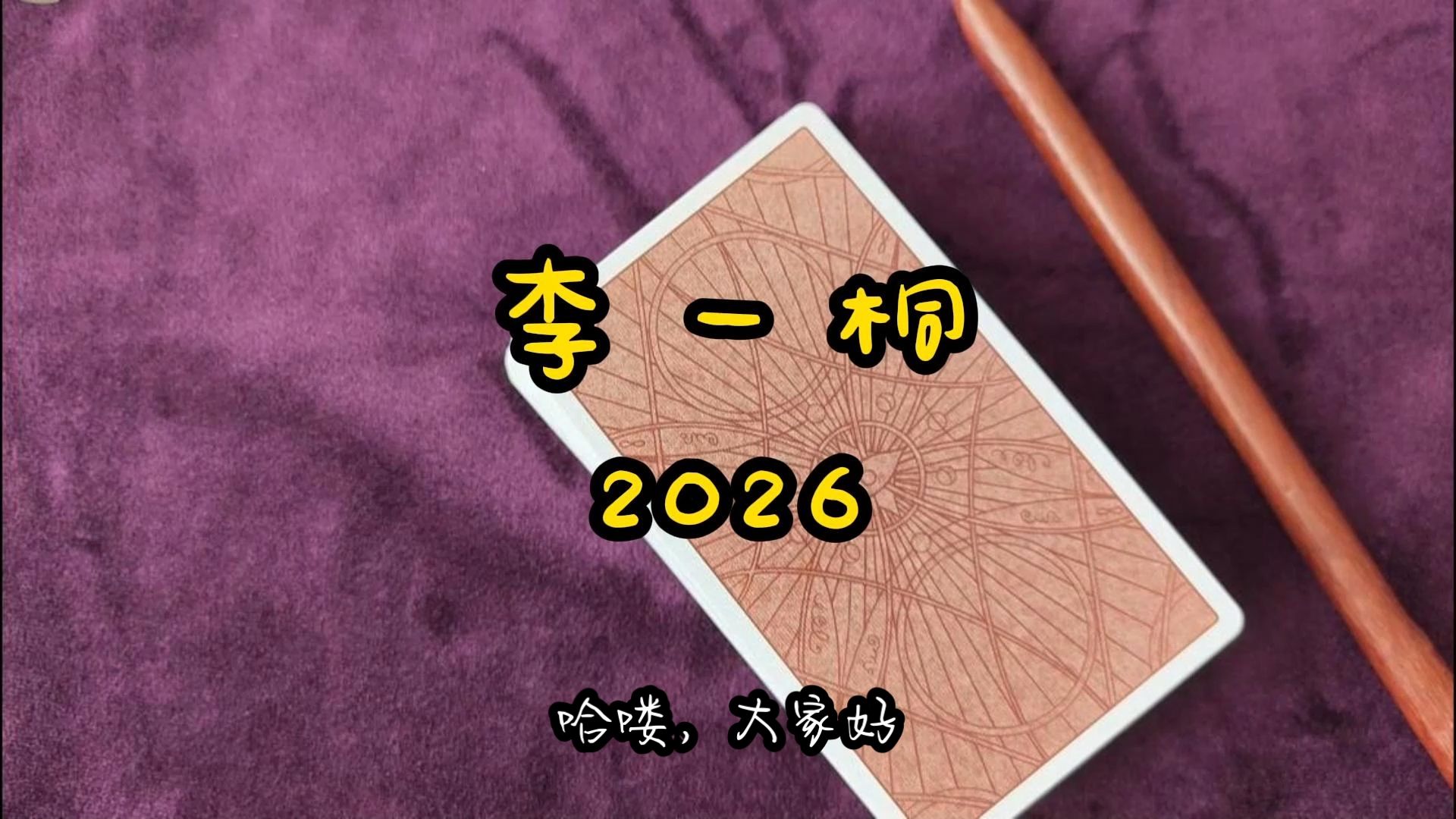 李一桐2026