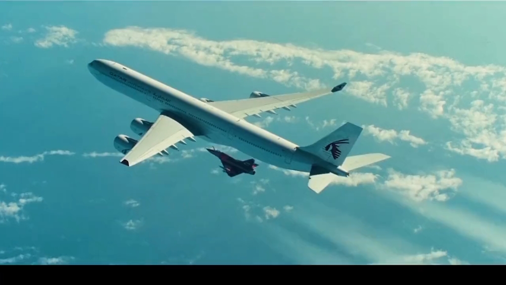 史诗级空战电影,幻影2000战机凭空消失 # 战斗机 # 空中决战