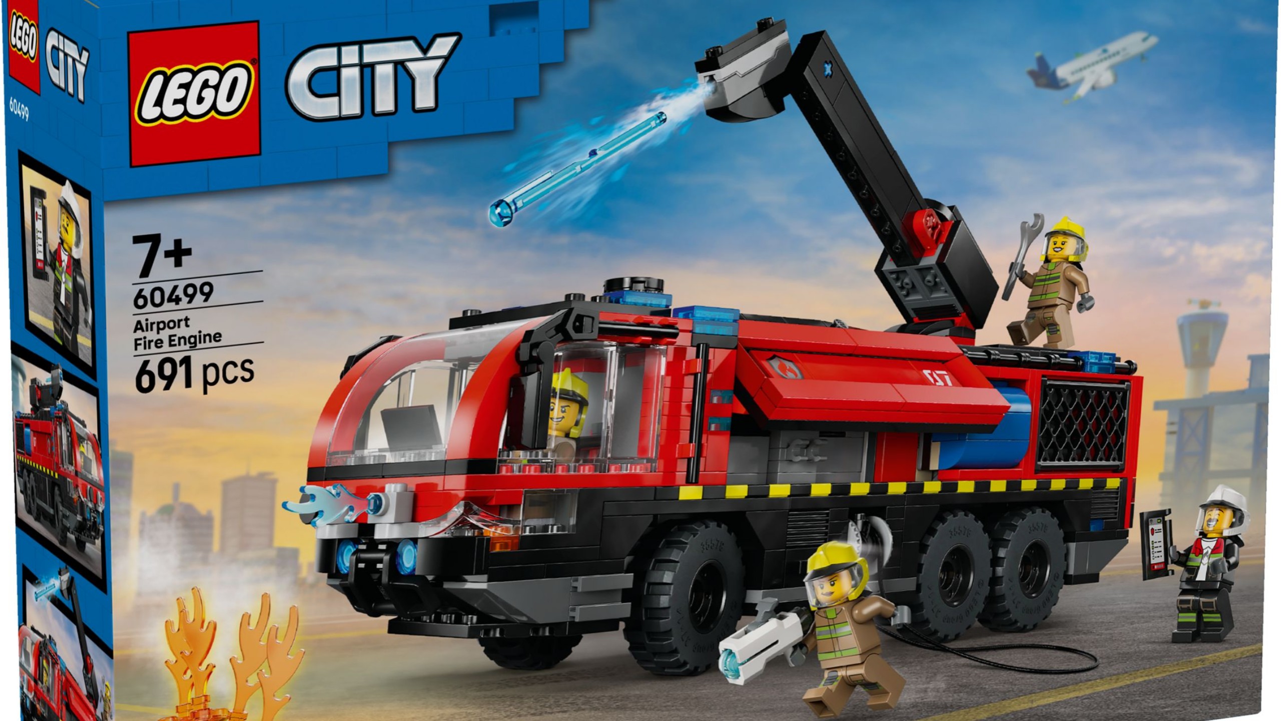 乐高 城市 60499 机场消防车 速组评测