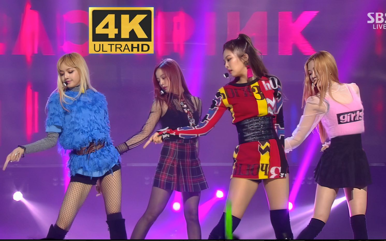 【4k中字】blackpink - 玩火playing with fire 重温六年前入坑曲