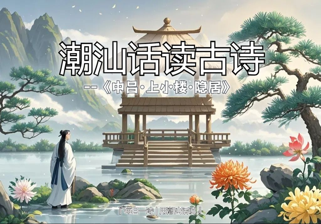 潮汕话读古诗中吕ⷤ𘊥𐏦异𗩚居哔哩哔哩bilibili