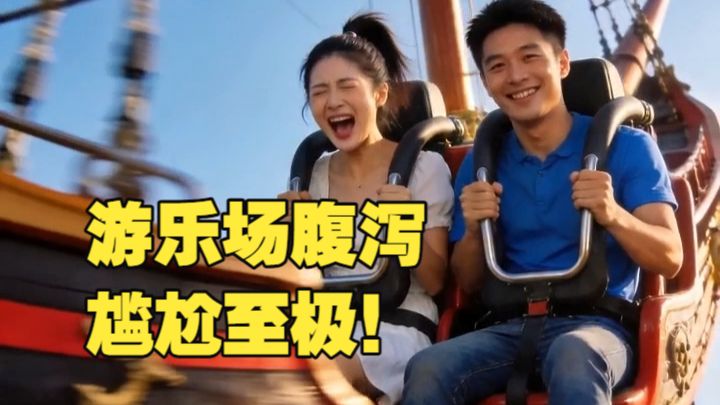 游乐场突发腹泻怎么办？海报