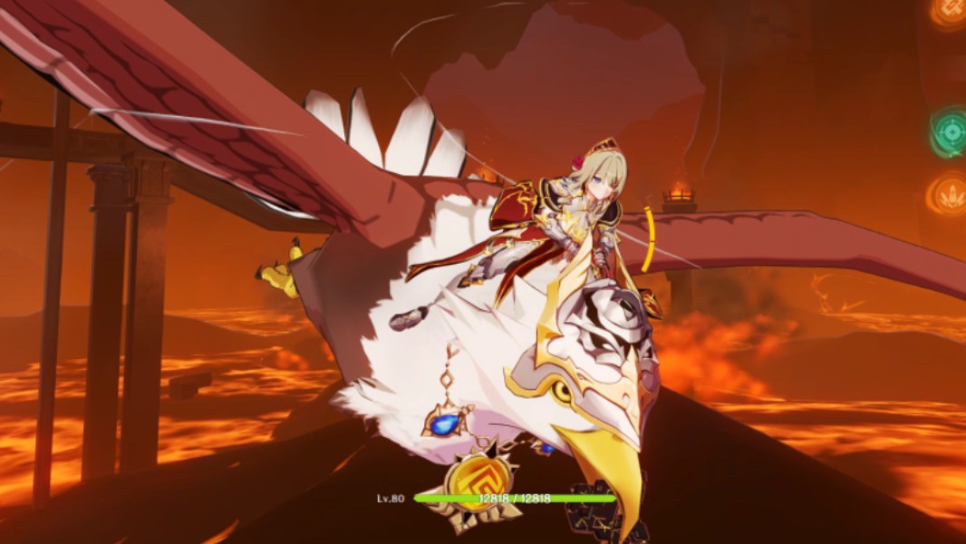 【原神】纳塔火山 坐骑系统实机演示