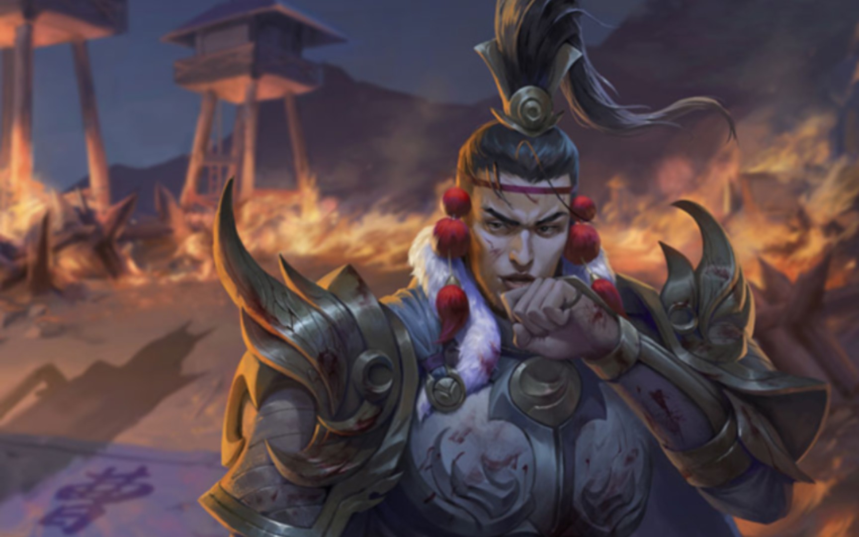 北地枭雄,乱世不败!(三国杀武将原画分享)