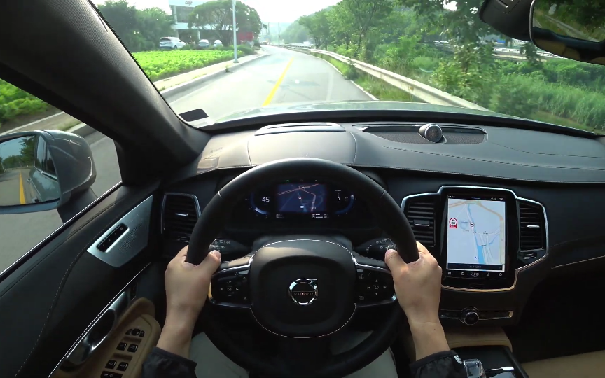 2024款沃尔沃xc90 phev 第一视角试驾