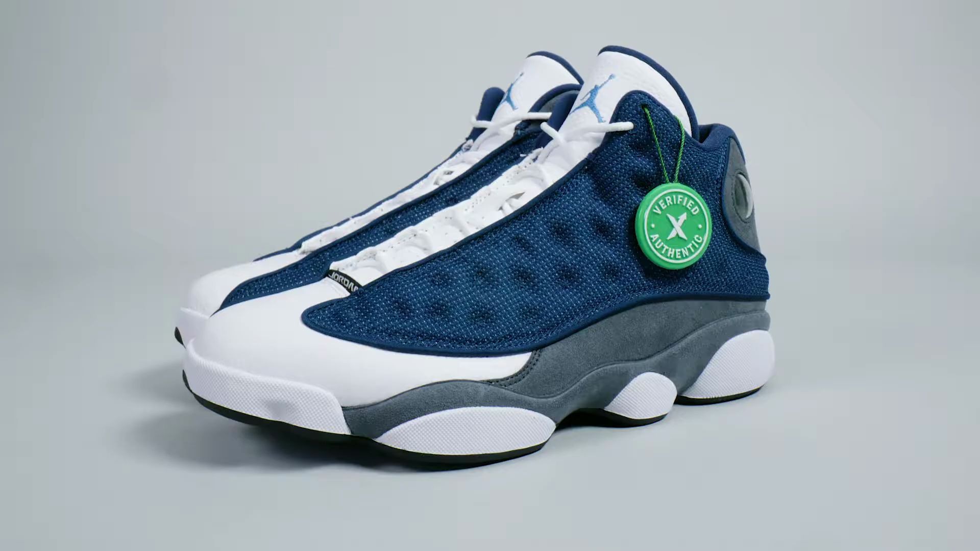活动作品stockx细节aj13airjordan13flint海军蓝解构细节欣赏