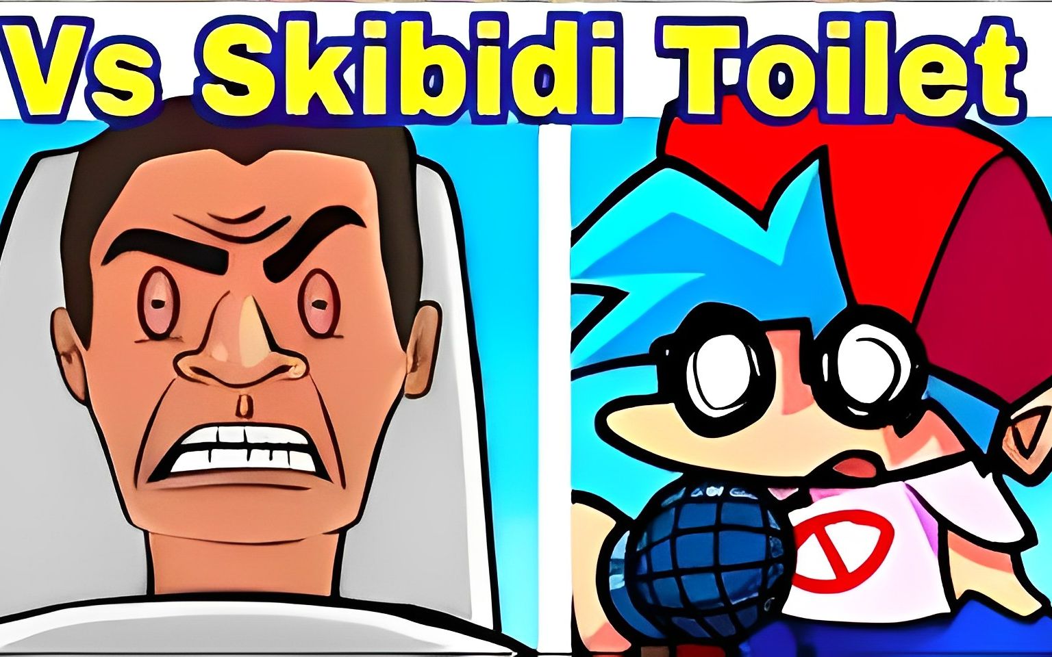 万物皆可fnf【fnf生草模组】vs 马桶人