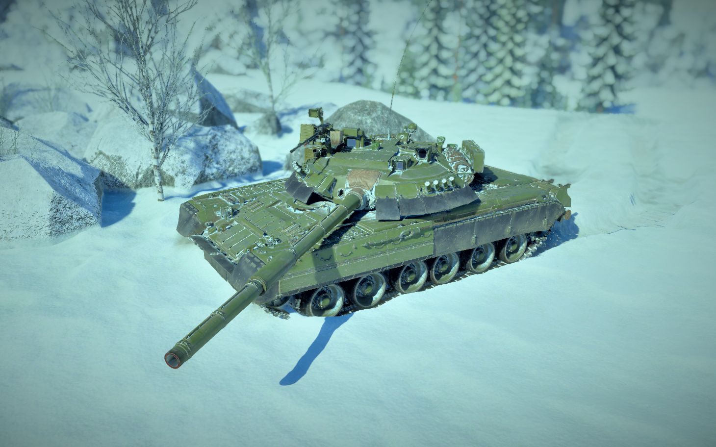 【战争雷霆】我们t80u,是你们顶级房最好的,老大哥!