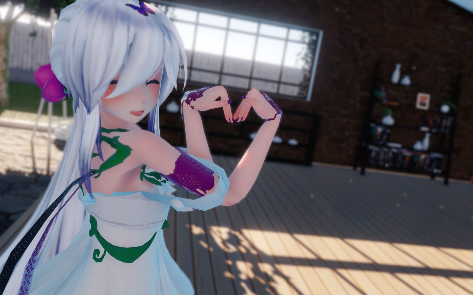 [图]【MMD/Haku】Will You Go Out With Me