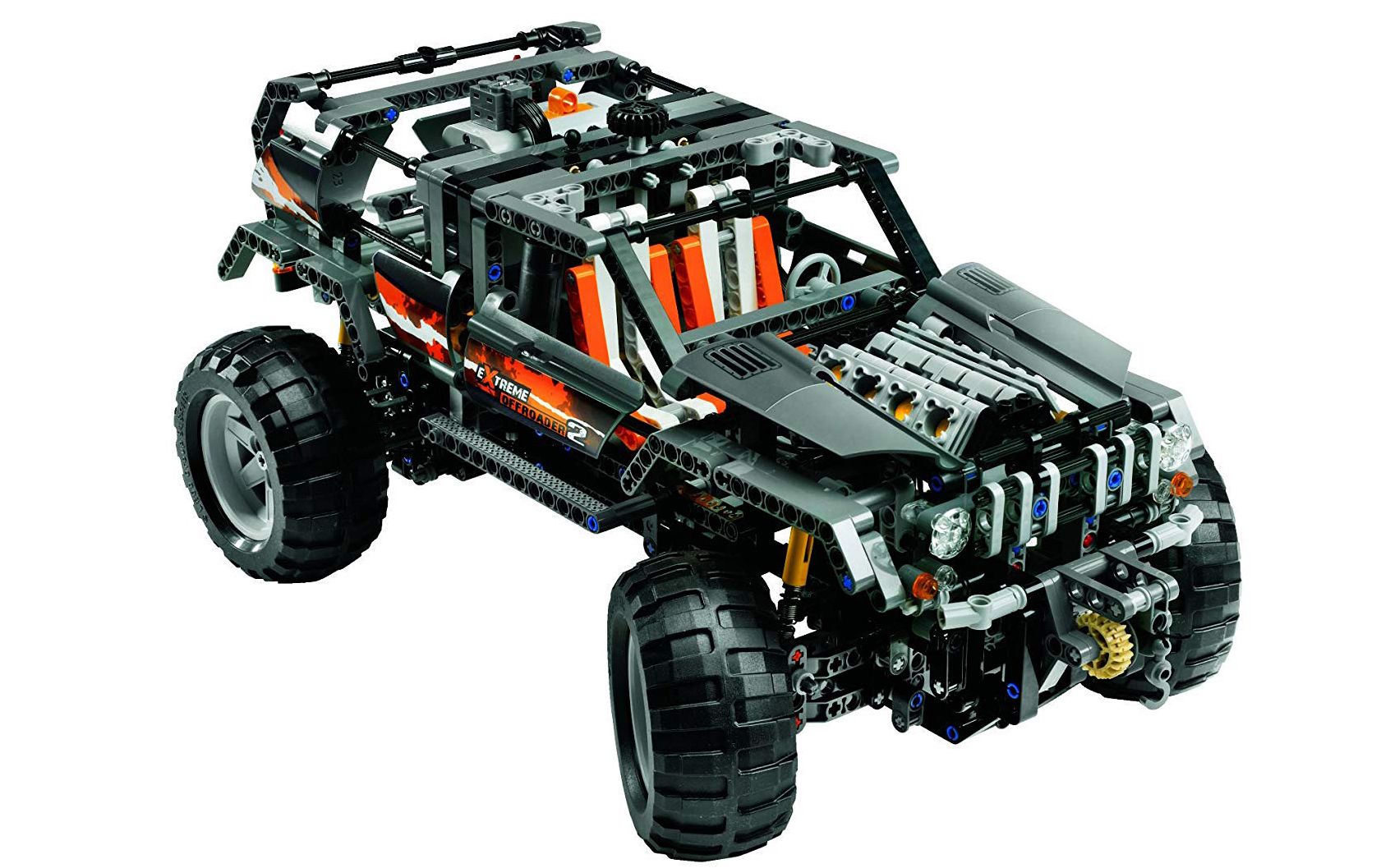 乐高lego8297科技机械组越野车2008速拼评测