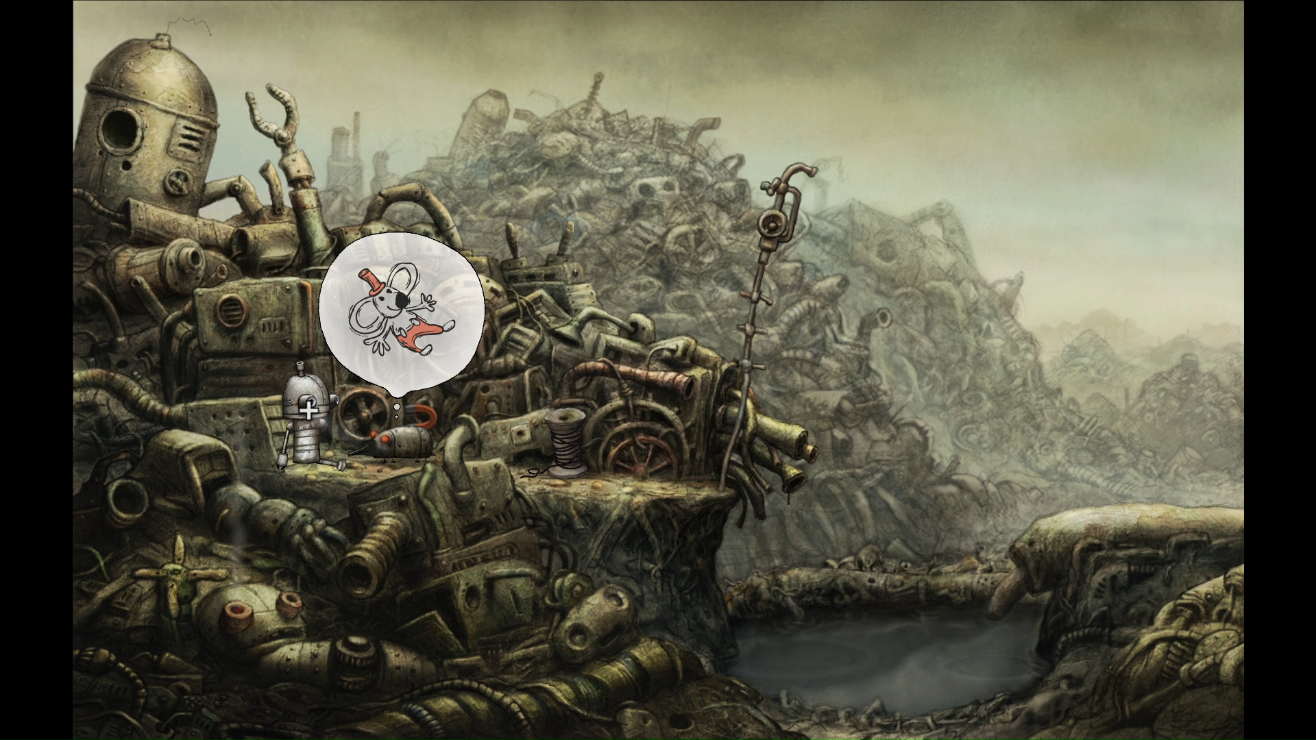 [机械迷城]machinarium 真空管朋克之旅 01