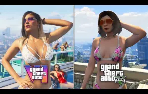 Download Video: 【4K】GTA 6 vs 5：物理效果与细节对比 | 作者：GameBest