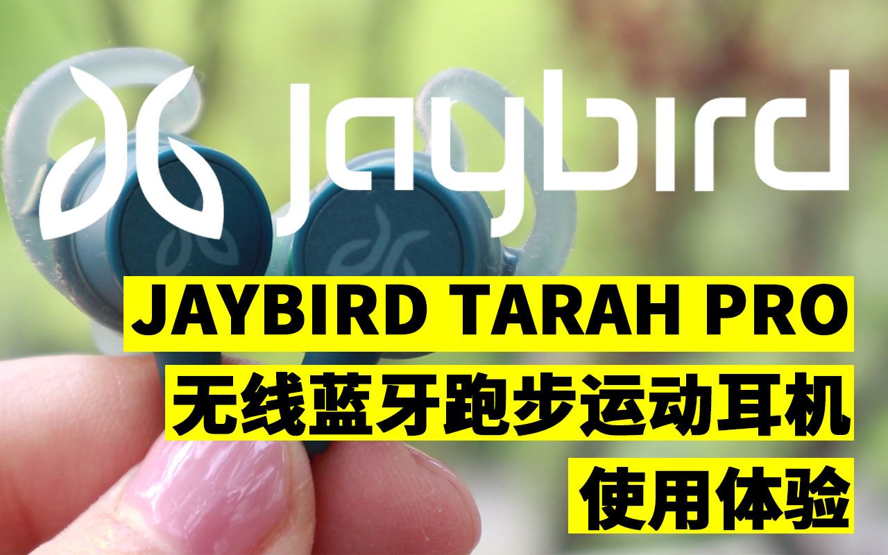 最好用的跑步耳机?JAYBIRD TARAH PRO无线蓝牙运动耳机使用体验【Fei孙菲】哔哩哔哩bilibili