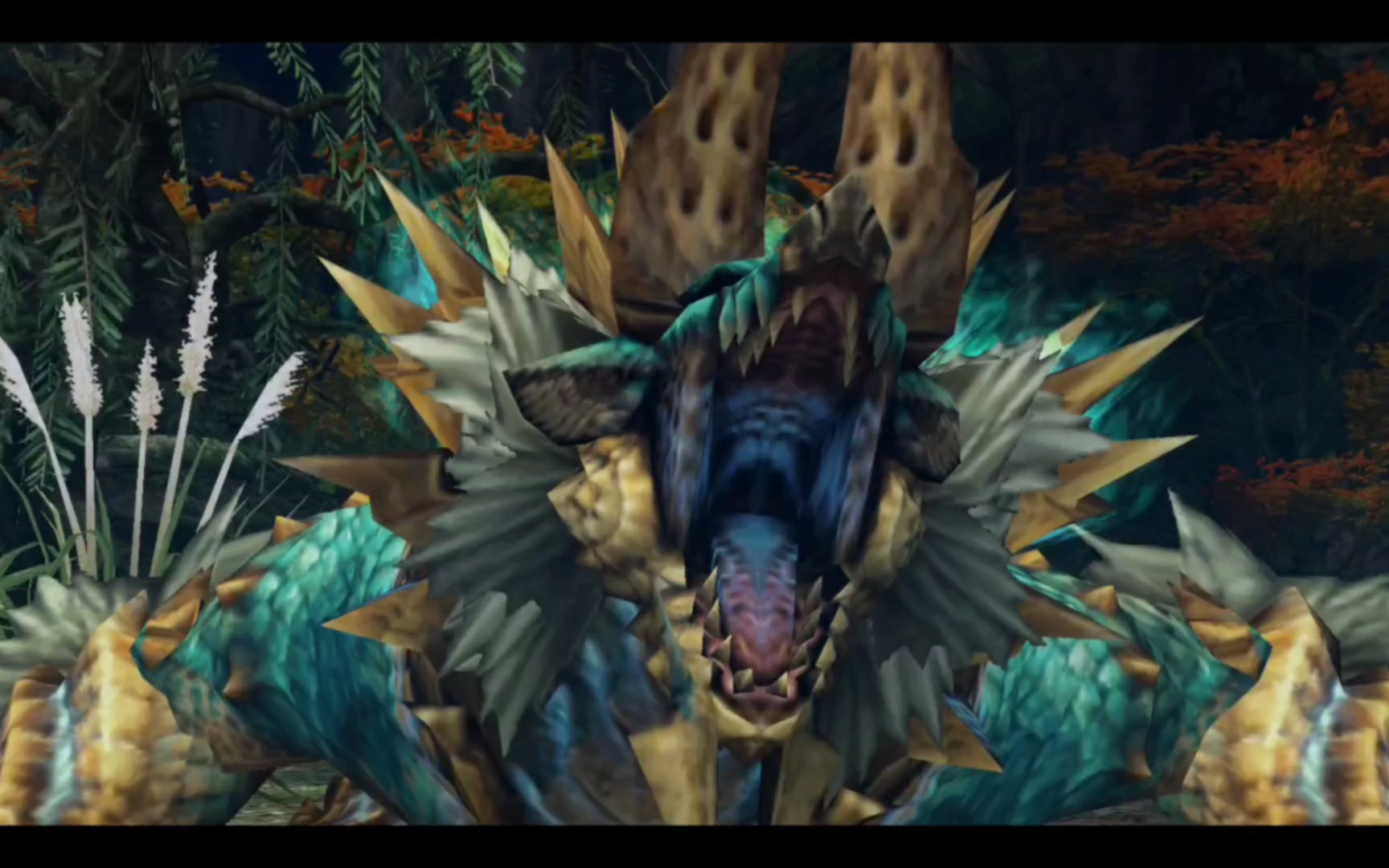 【怪物猎人p3】雷狼龙&来自p3封面怪的压迫感