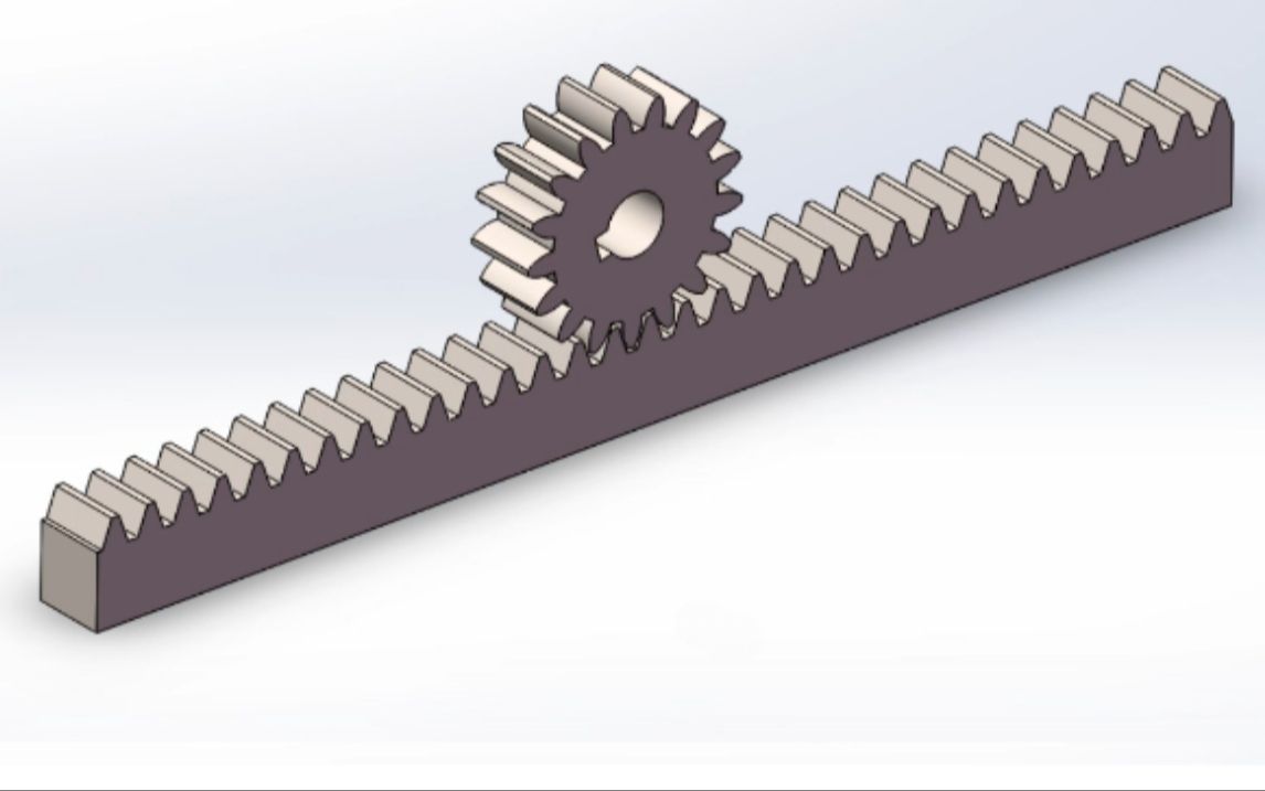 SolidWorks中齿轮齿条的调用及配合!哔哩哔哩bilibili