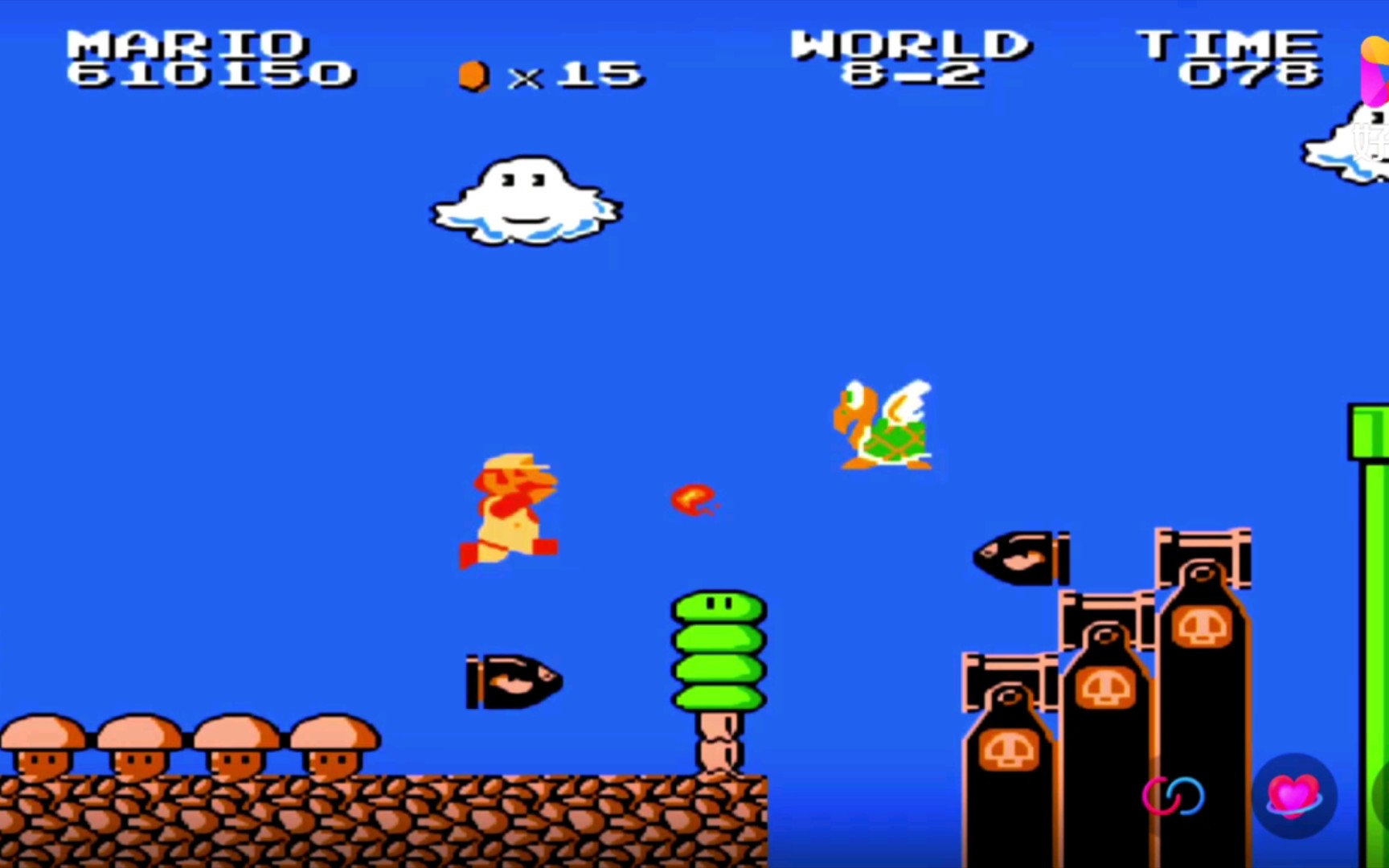 超级马里奥地狱级:太揪心,这一关怎么有这么多炮弹啊!