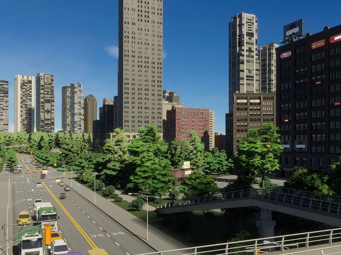 【都市天际线2】老城区的重新规划 却仅仅是为了调整地价