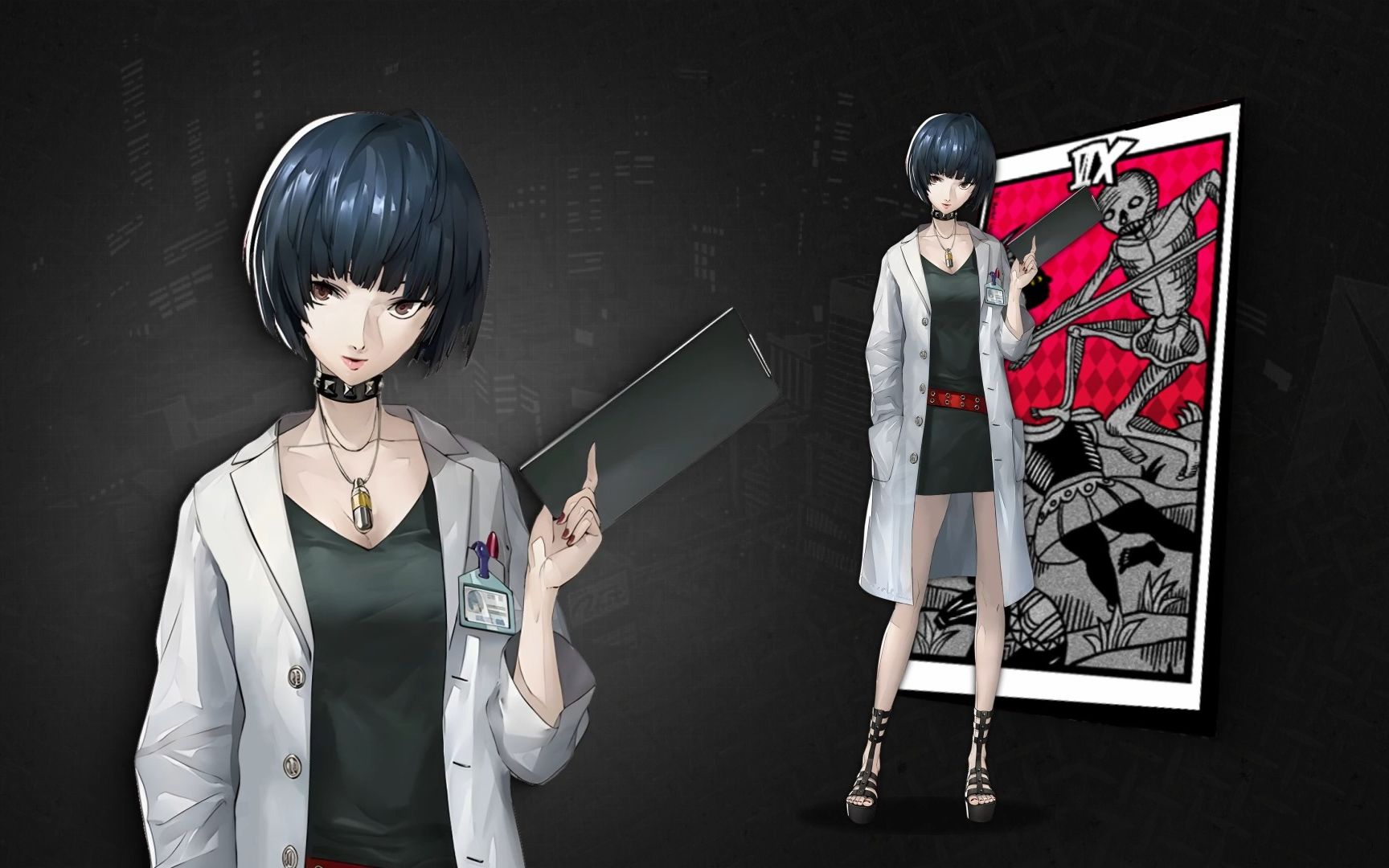 【spine】p5武见妙 立绘练习