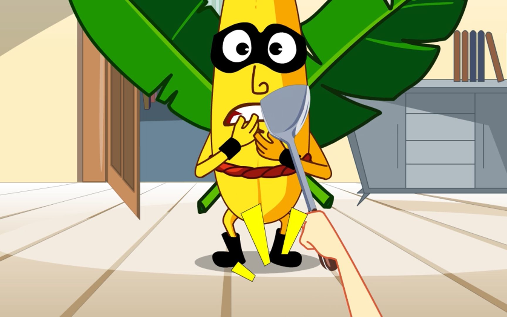 搞笑动画:追公交还能挣钱?老公脑洞已经够大了,没想到老婆更大