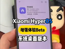 Télécharger la video: Xiaomi HyperOS 增强体验Beta系统桌面来啦：系统更新不了，就先用用桌面吧！