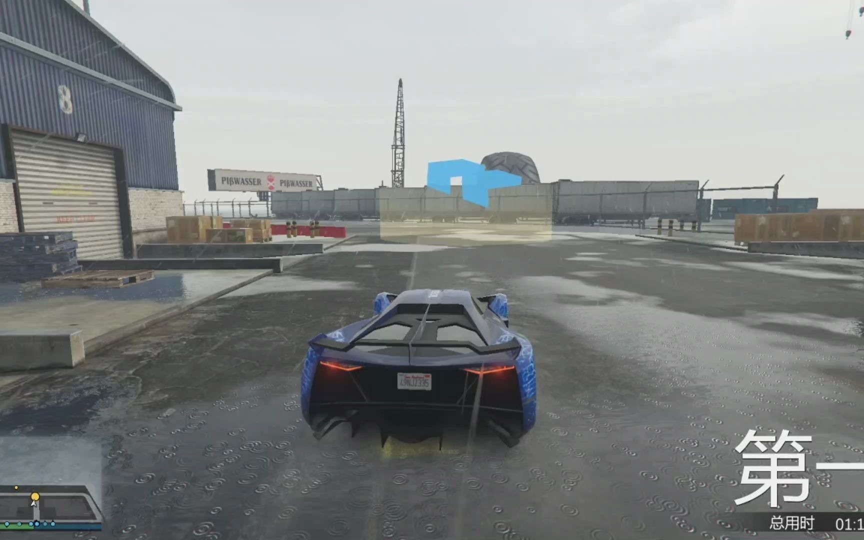 【gtaol竞速】泰泽拉克之管道壁走比你奶奶还慢系列_哔哩哔哩 (゜-゜)