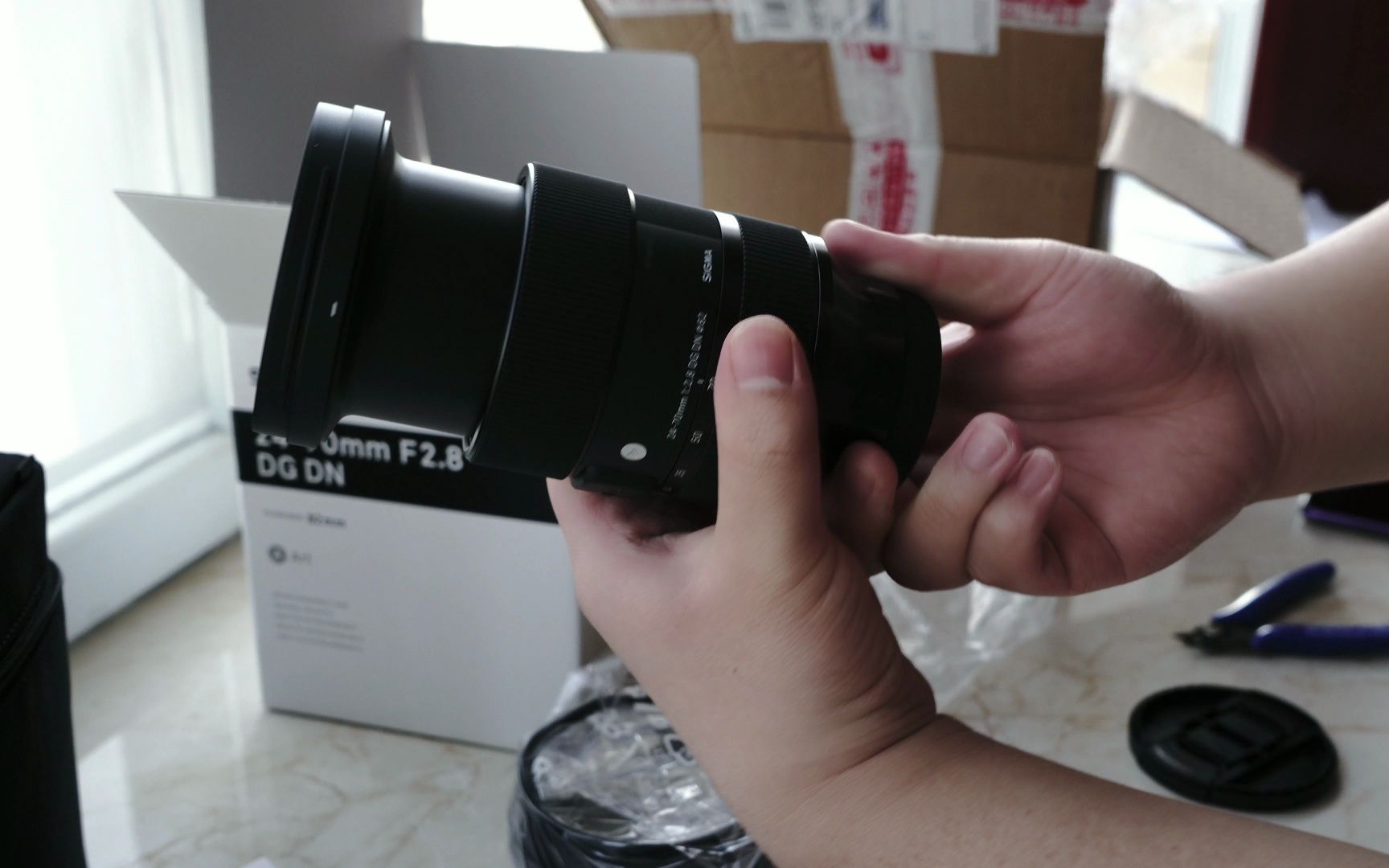 开箱 适马2470art