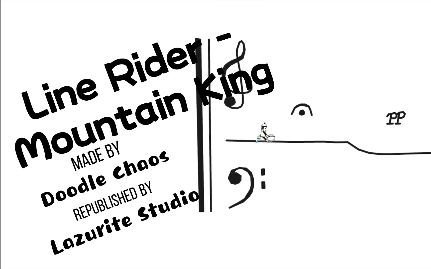 [图]Line Rider - Mountain King | 游戏《线条驾驶》大神Doodle Chaos 制作