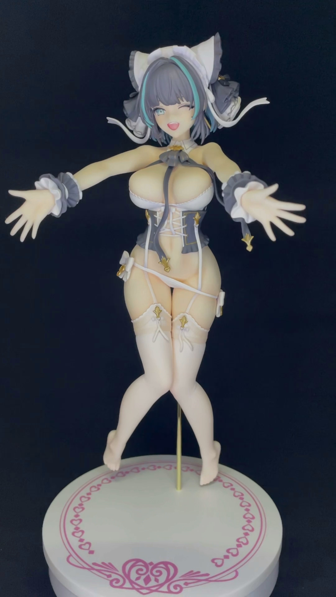 【开箱视频】amiami x anigame 碧蓝航线 柴郡 比例手办 by: だいこく